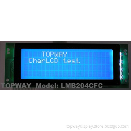 20x4 Alphanumeric LCD Module (LMB204C)